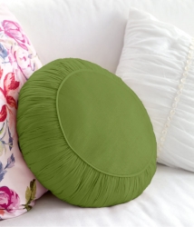 Декоративная подушка модель 2 круглая Салатовый Чернигов