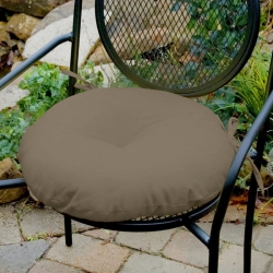 Декоративная подушка на стул модель 3 круглая на завязках, Порох Чернигов