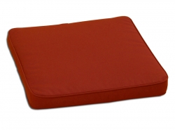 Декоративная подушка на сиденье модель 2 квадратная Винный Чернигов