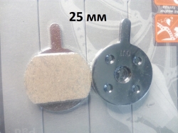 Колодки дискового тормоза диаметр 25 мм ТАЙВАНЬ (комплект) Белая Церковь