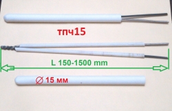 Термопары ТПЧ-15, Ø14 мм, ТХА, type K, + 1300°С Косов